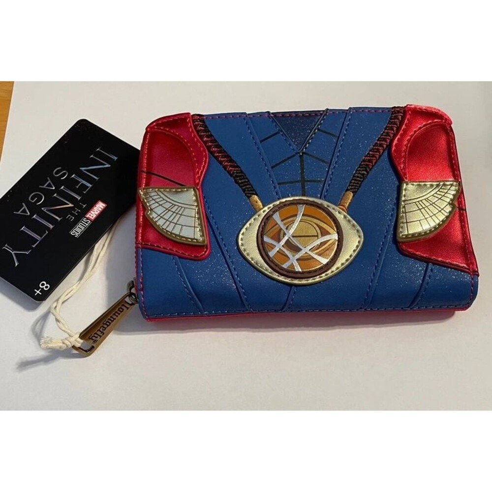 Loungefly Marvel Shine Doctor Strange zip around wallet